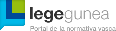 Legegunea, portal de la normativa vasca